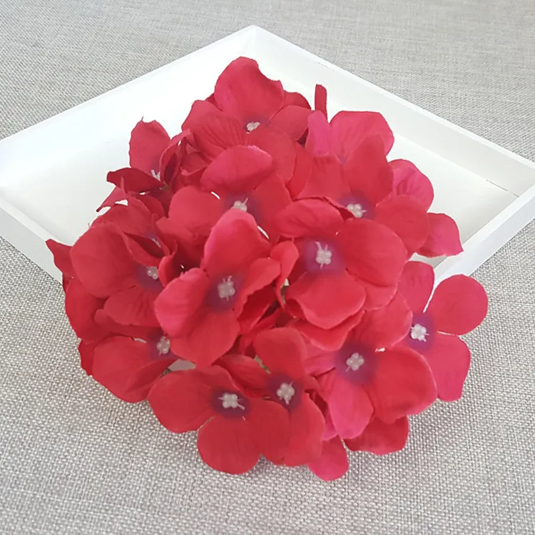 Artificial Hydrangea Flowers Peony Bouquet for Wedding Decoration Peonies Fake Home Decor Silk Hydrangeas pretty Flower | Дом и сад