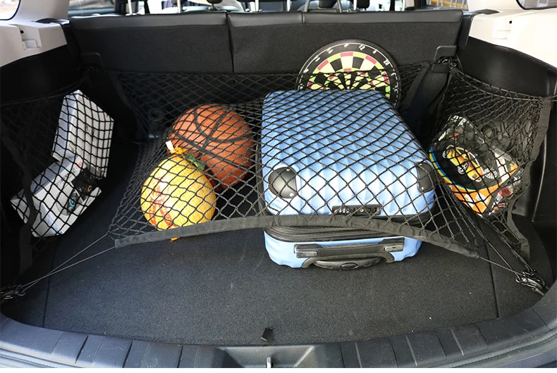 lsrtw2017 black nylon car trunk storage net for subaru forester xv