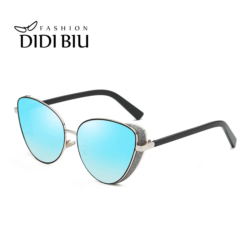 Готический кошачий глаз поляризационные солнцезащитные очки для женщин бренд