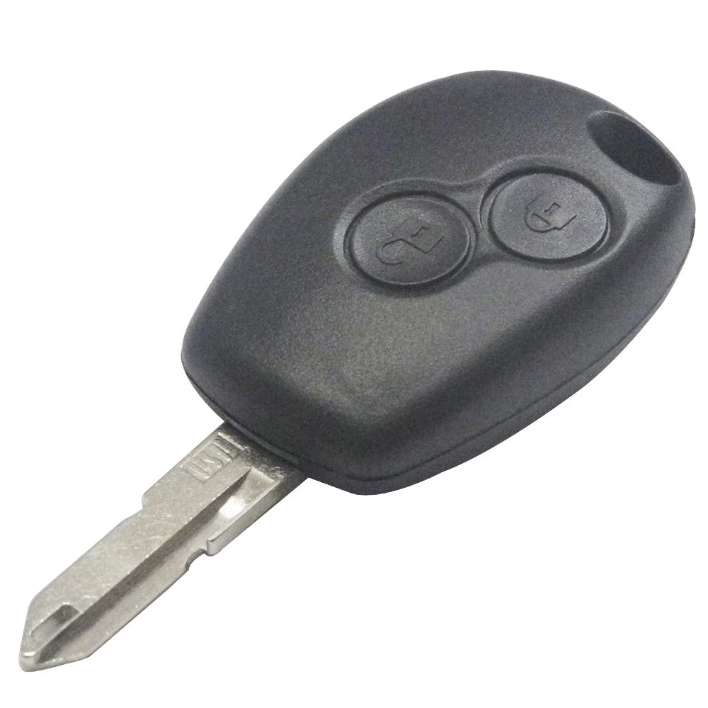 

Free shipping (5 pcs /Lot) 2 Button PCF7947 Chip Remote Control With NE73 Blade For Renault Duster Modus Clio 3 433MHz