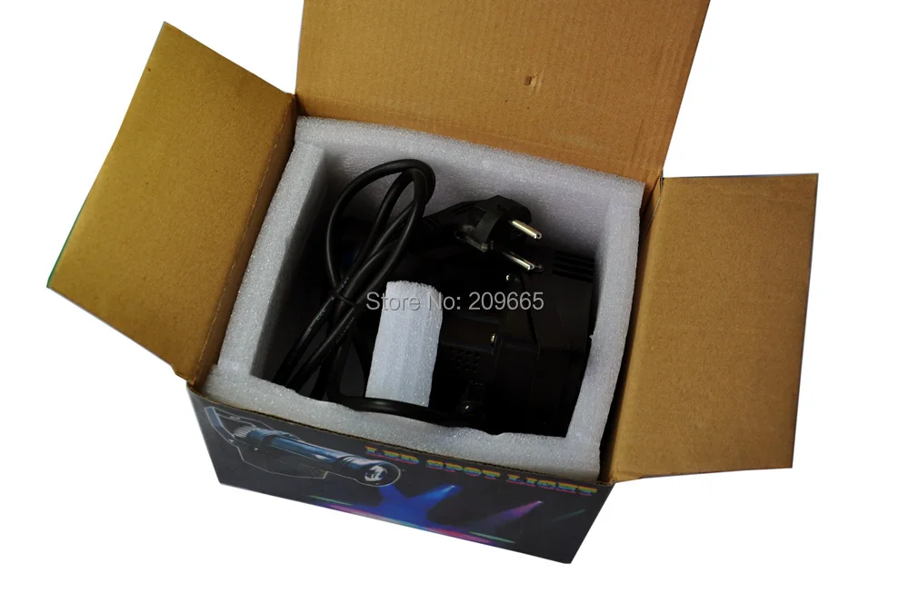 Gigertop TP-E17 10 Вт Cree LED Pinspot Light DMX Led сканирование луча RGBW 4 в 1 американский DJ s pinspot led TIPTOP
