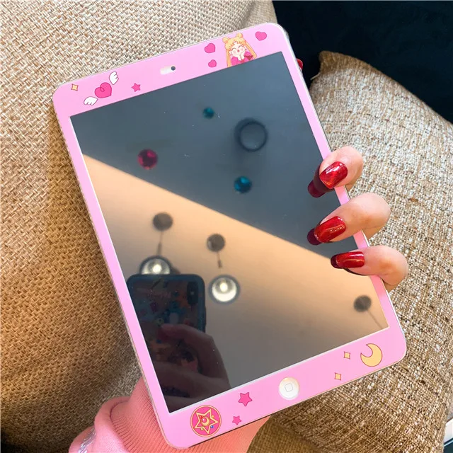 Закаленное стекло для Apple iPad Pro 9,7 дюймовый защитный экран для iPad Air Air2 Защитная пленка для стеклянной поверхности Милая Сейлор Мун