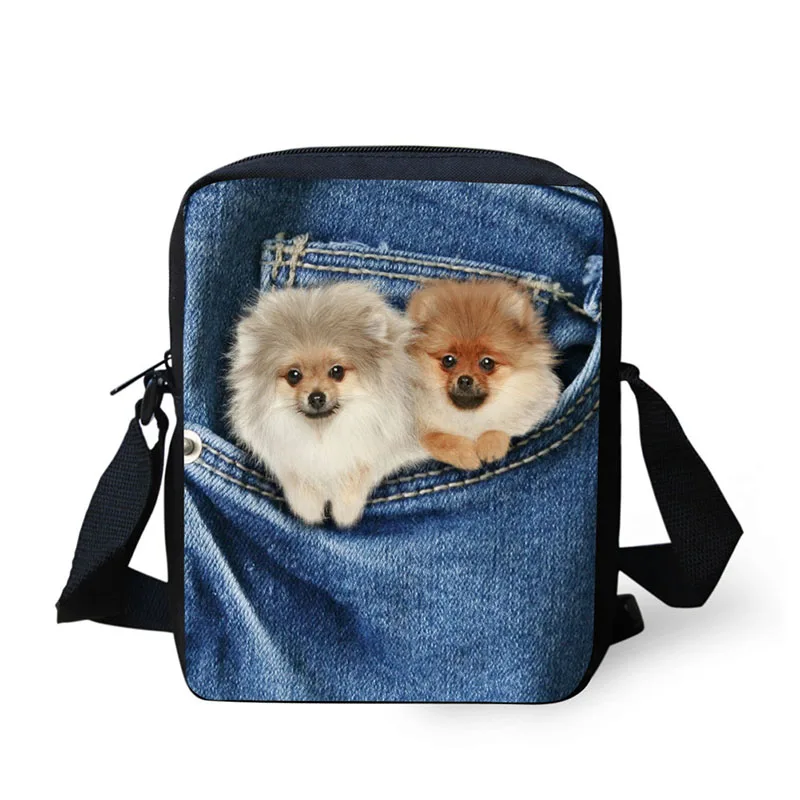 Женские сумки-мессенджеры AnyFocus джинсы черная сумка через плечо для домашних