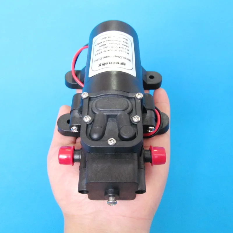 Обратный клапан высокого давления водяной насос 116PSI 5 л/мин 60 Вт 12 В постоянного