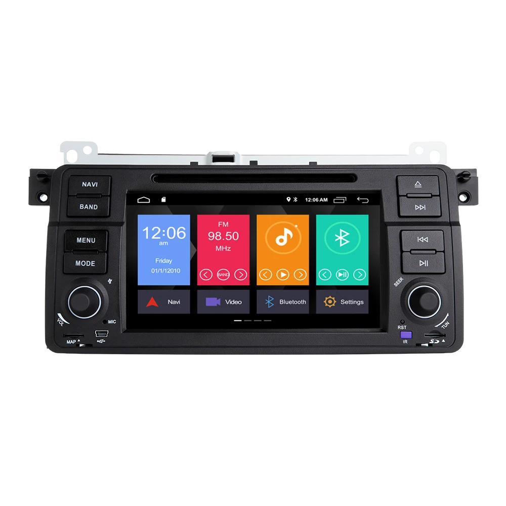 Автомобильный DVD плеер Xonrich 1 Din Android 9 0 для BMW E46 M3 Rover 75 купе навигация радио GPS