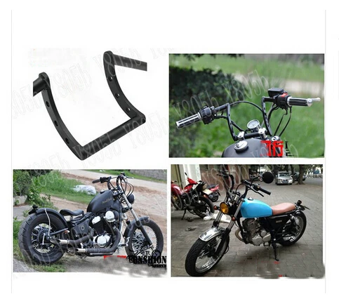 Мотоцикл 7/8 дюйма 22 мм Драг руль Z бар для Honda Shadow Spirit Saber Aero ACE Steed VLX 400 600 1100 DLX VTX1300 1800