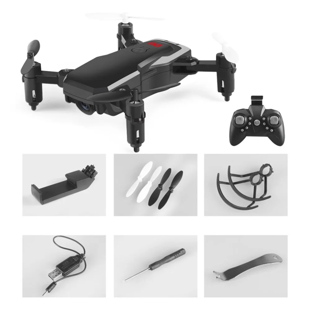Рождество DG186 Мини RC 2 4G cскладная FPV Квадрокоптер беспилотный самолет с 720P HD