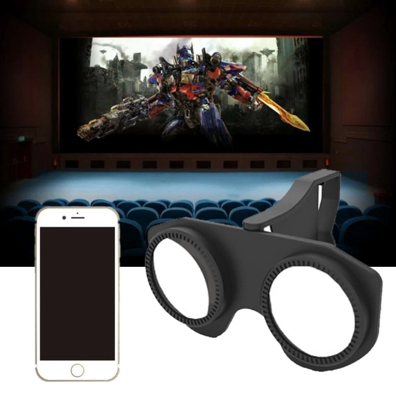 Складные 3D очки виртуальной реальности для смартфонов с 6,0 дюймов 3,5 дюймовыми очками