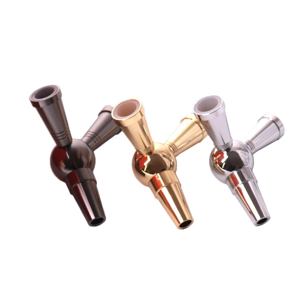 Hookah Hose Adapter 1 to 2 Splitter Shisha Silicone Smoking Water Pipe Connection Joint Bifurcate Narguile Accessories |