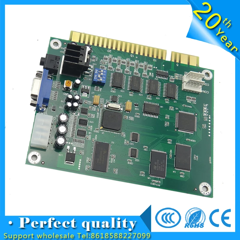 2016 Jamma 60 в 1 Классическая игровая печатная плата для коктейльной аркадной машины