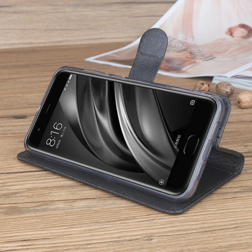 9 Цвета кожаный чехол для мобильного телефона Xiaomi Mi6 Mi5S 6 Чехол книжка с отделением