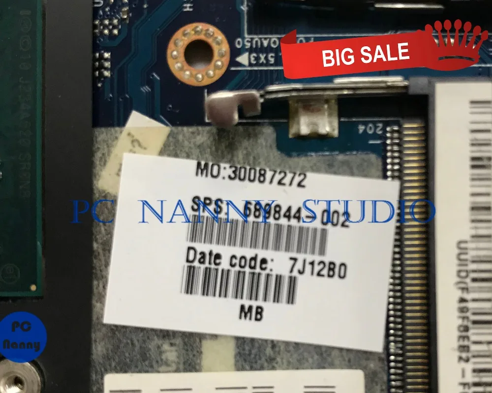 Компьютерная Няня для ноутбука HP ENVY 4 1000 материнская плата 689844 002 HM77 HD7670M DDR3