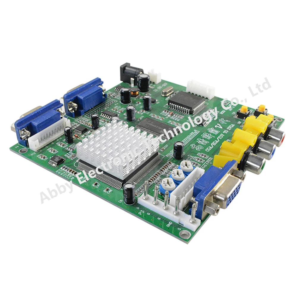 Плата видеопреобразователя RGB CGA EGA YUV в VGA HD|Игры с монетами| |