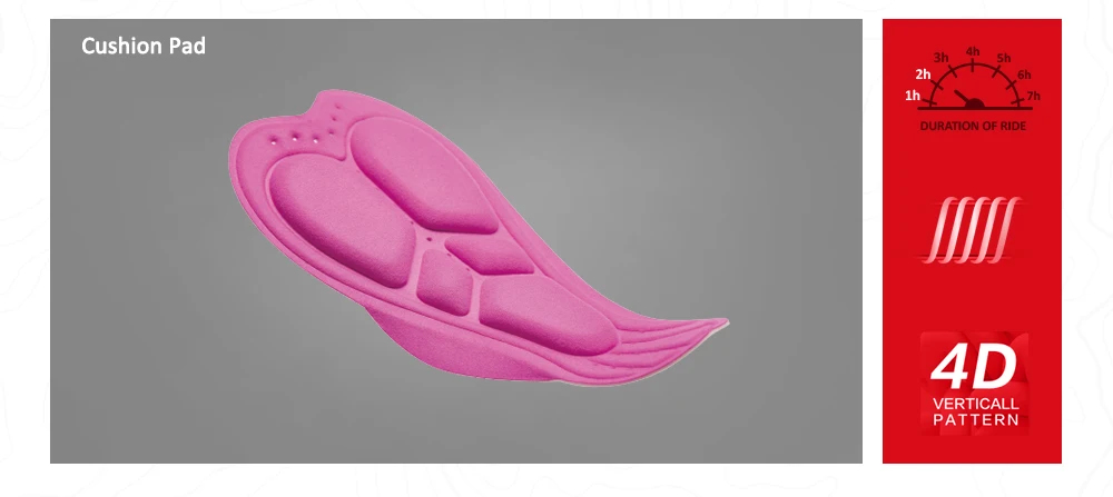 Santic для женщин Велоспорт мягкий нижнее белье шорты Pro Coolmax 4D Pad противоударный SANTIC R-FEEL дорога MTB езда Одежда розовый