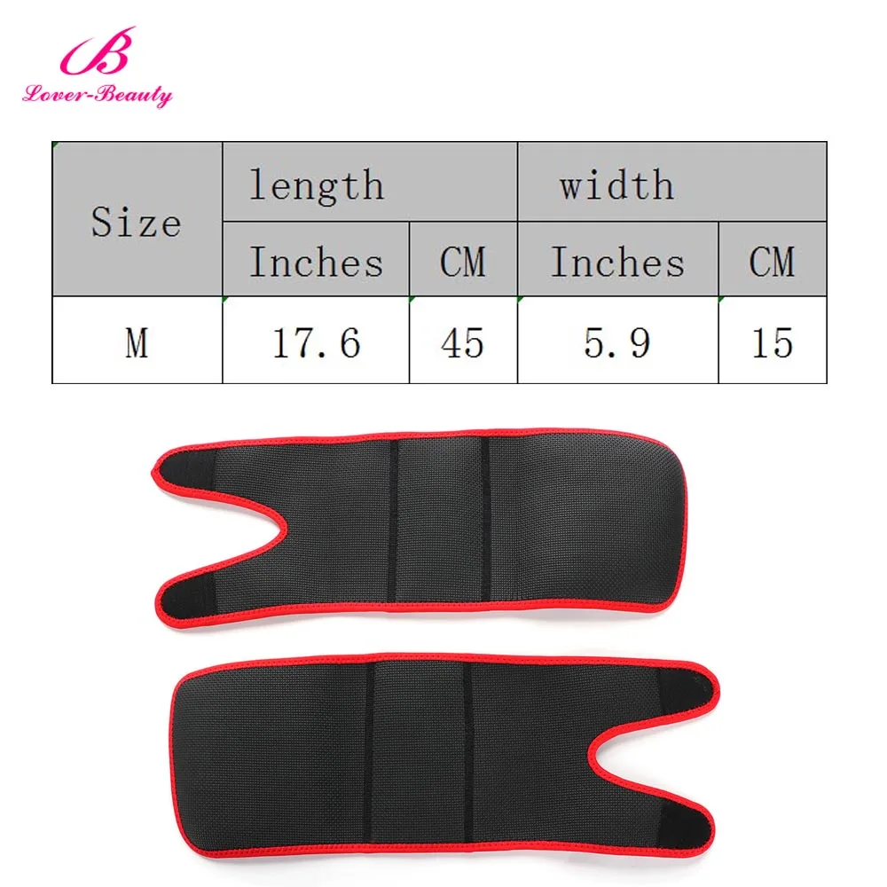 1 пара триммеров для рук пояс сжигания жира и пота похудения из неопрена мужчин