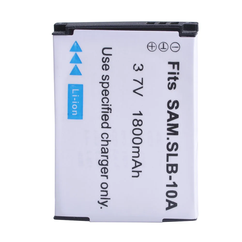 Tectra 3 шт. SLB-10A SLB10A батарея + Цифровое зарядное устройство для Samsung HMX-U10 HMX-U100 SL720 SL310W