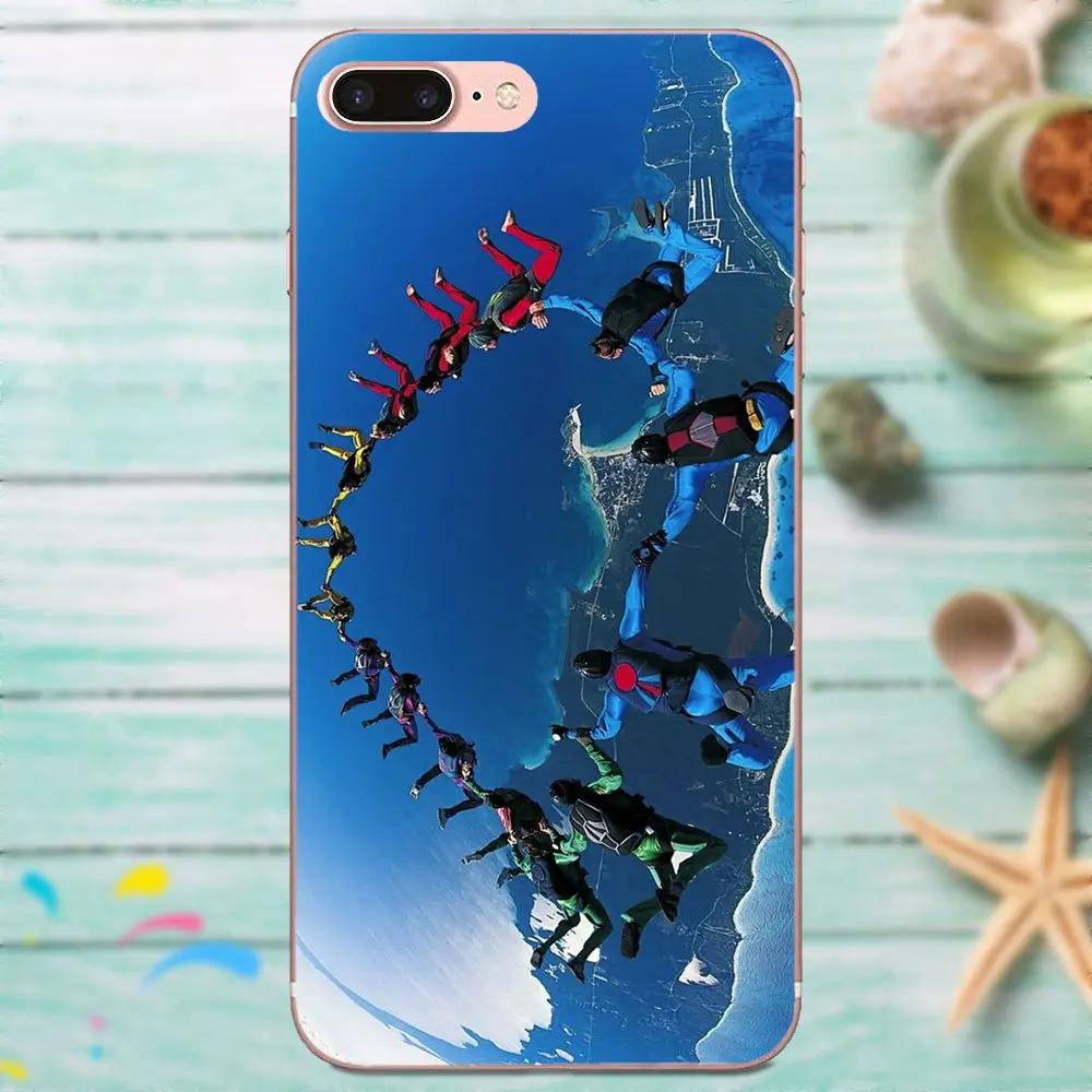 Экстремальный Спорт Skydive Skydivers парашютный для LG Nexus 5 5X G2 G3 mini spirit G4 G5 G6 K4 K7 K8 K10 2017 V10