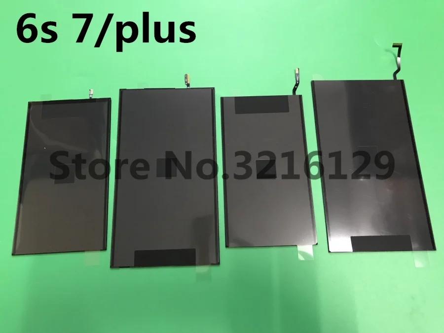 10 шт. Новый ЖК дисплей с одной подсветкой пленка (без 3D) для iPhone 6s 7 plus Замена задней