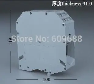 

UK-15N Электрический Проводник din-рейка Клеммная колодка Разъем UK15