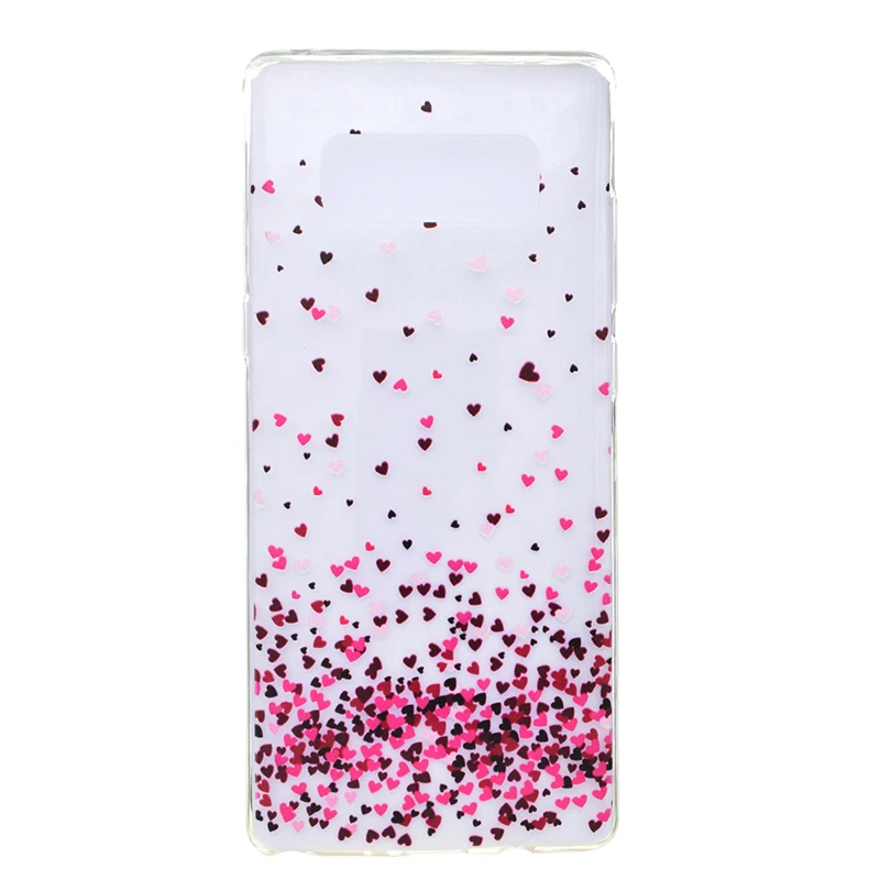iTien Good Quality TPU Silicone For Samsung Galaxy Note 8 Cover Protective Pouch Bag Gel Skin Case |