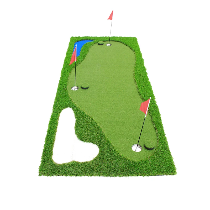 120*300 см роскошный дизайн Mariana golf положить зеленый с бесплатными шариками желобов