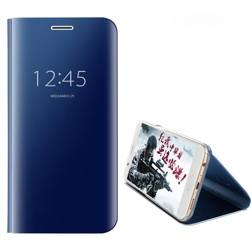 Чехол R11 для OPPO чехол с откидной магнитной подставкой противоударный зеркальный