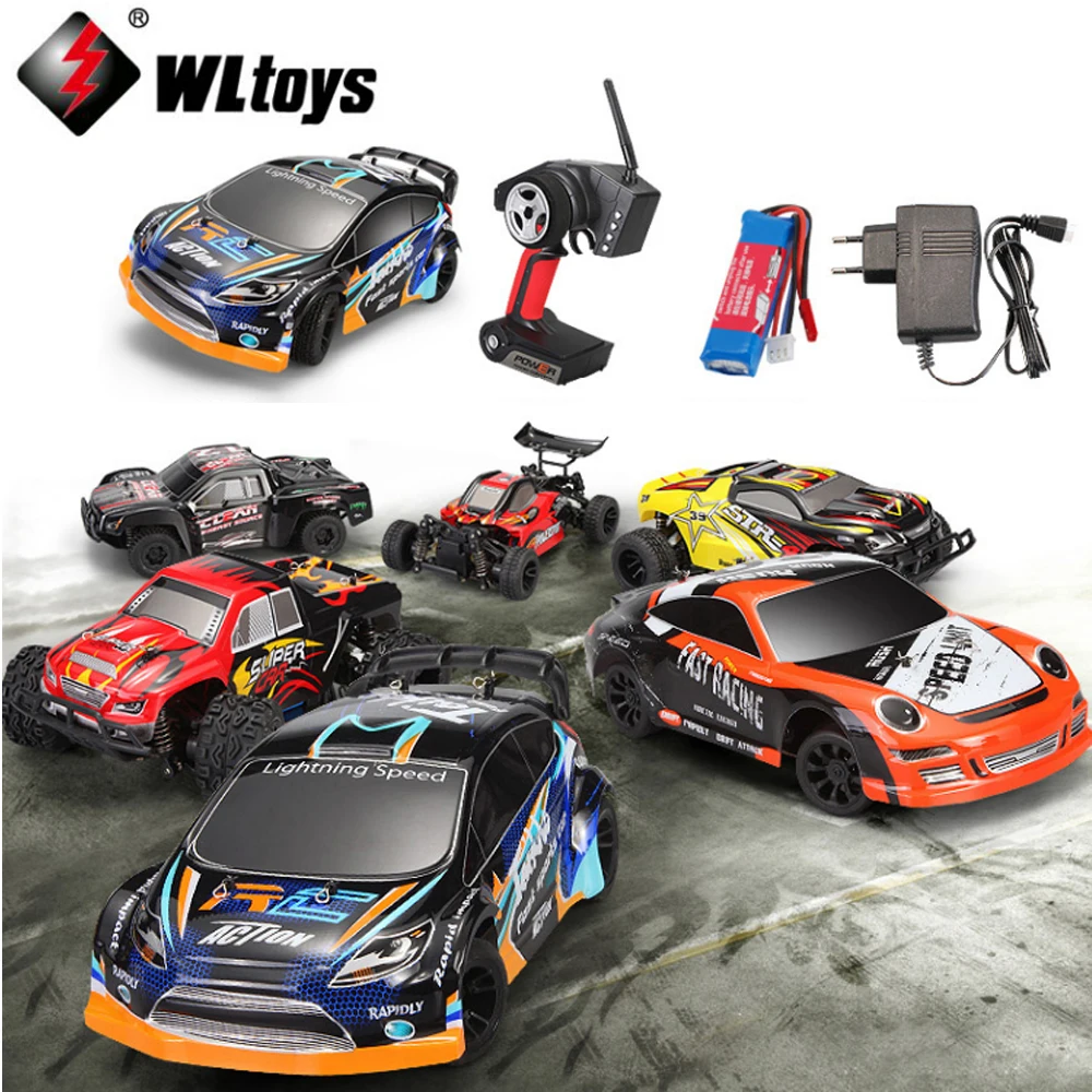 Wltoys 1:24 RC автомобиль A202 A212 A222 A232 A242 A252 2 4 г 4WD дистанционный пульт от комаров drift rally