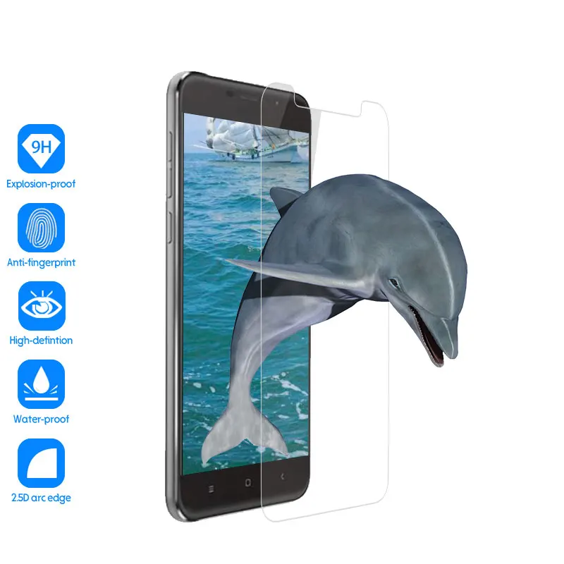 Закаленное стекло для Oukitel U7 max 5 дюйма переднее защитная пленка экрана U20 PLUS