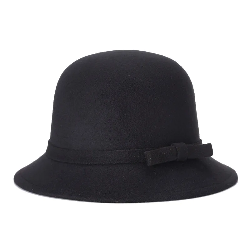 Spring and autumn new casual wool hat fashion classic ladies basin cap sun outdoor | Аксессуары для одежды