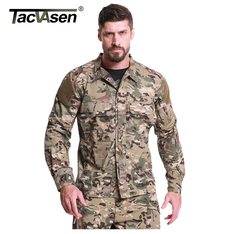TACVASEN тактическая куртка мужская летняя тонкая дышащая камуфляжная военная одежда страйкбол армейская Боевая куртка Рыбная Охота верхняя одежда