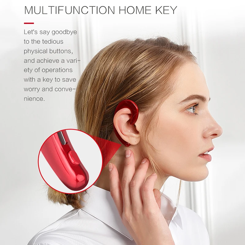 K8 костная проводимость беспроводные наушники спортивные Bluetooth гарнитура