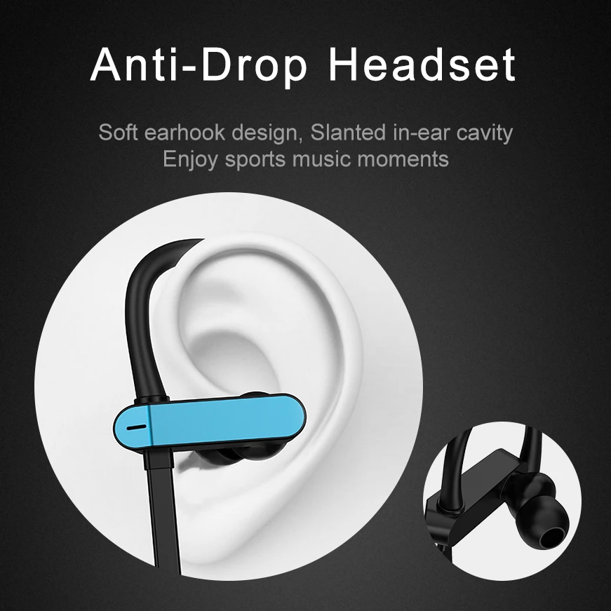 Wired headset Anti-drop Sport Earphone Headphones Super Bass Running Music HD Hifi Headset for Mobile Phones and PC 3.5mm jack |