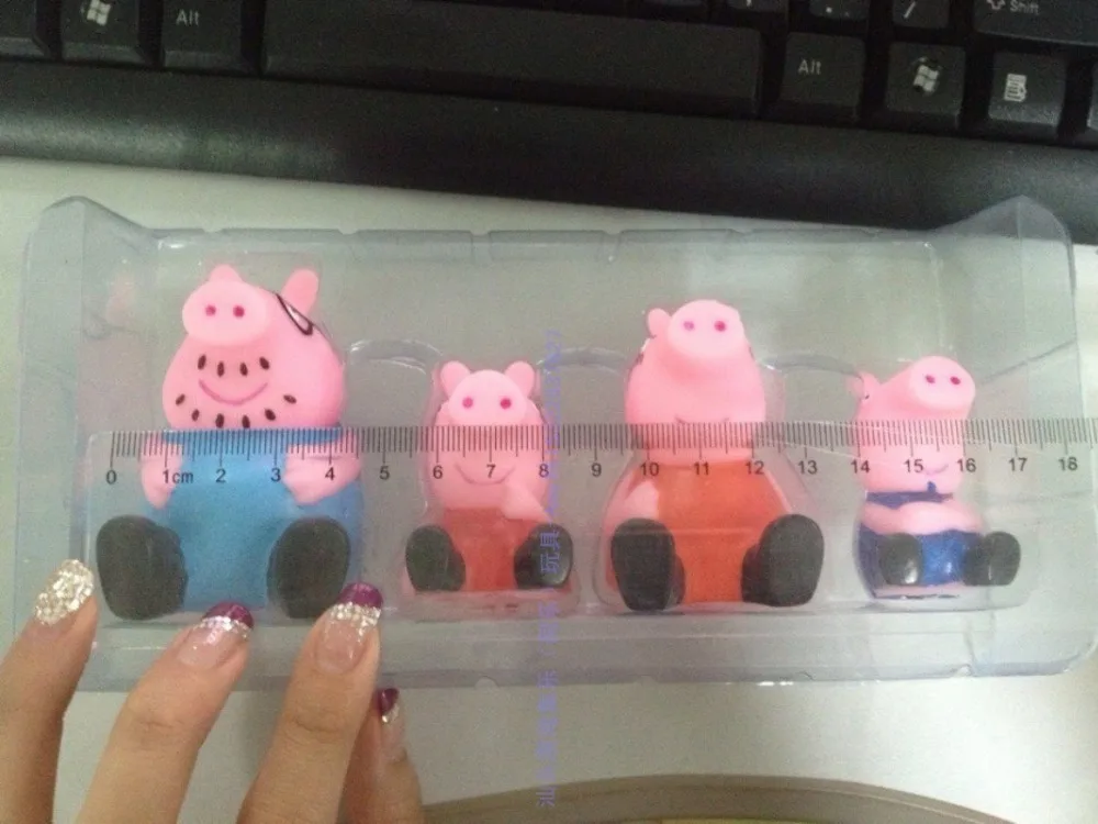 peppa pig family dolls for children toys classic Environmental protecting soft plastic toy gift | Игрушки и хобби