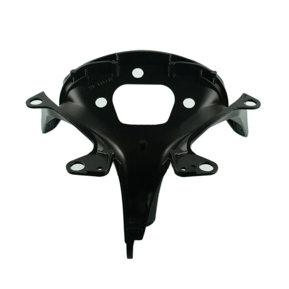 Мотоцикл черный передний верхний обтекатель Cowling фары Stay кронштейн для Yamaha YZF R6 2003