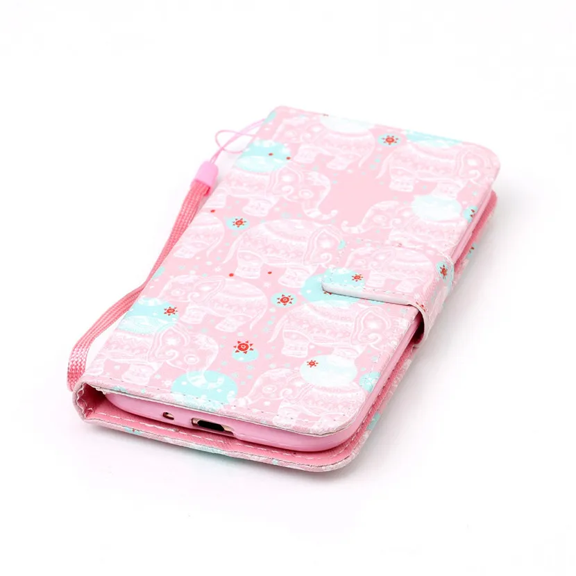 Живопись Флип Бумажник Кожаный Чехол Для Samsung Galaxy S4 I9500 роскошные Coque Обложка для