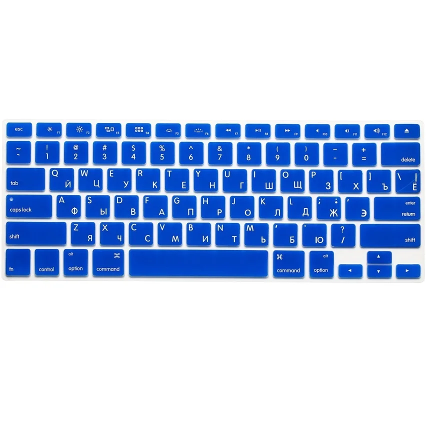Русская клавиатура с русской раскладкой для Macbook Air Pro Retina 13 15|keyboard hard cover|cover