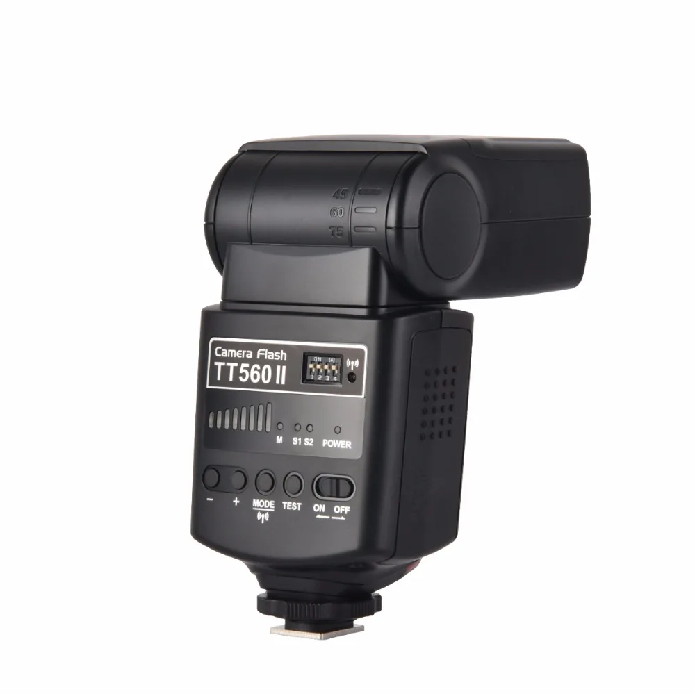 Godox камера вспышка Speedlight TT560II GN38 со встроенным 433 МГц беспроводной трансмиссио для