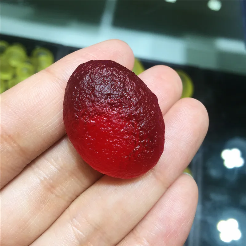 Moldavite чешский 1 шт. ударопрочные стеклянные бусины из метеорита грубый камень
