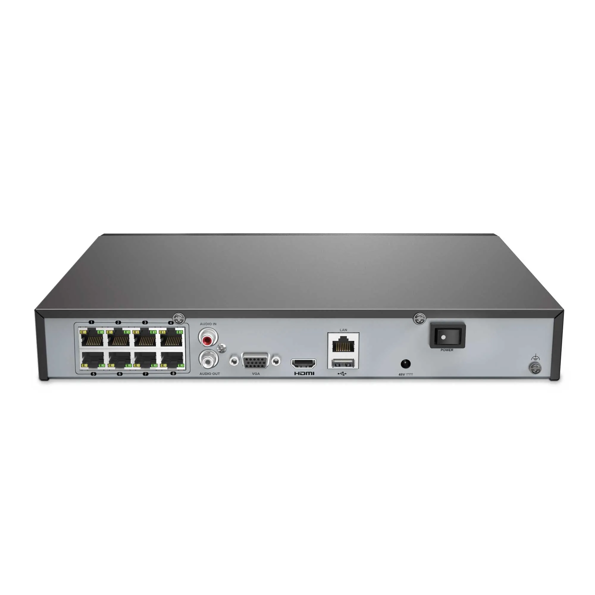 ANNKE HD 8CH 4K POE NVR 4 шт. 1080P сетевая ip камера видео VCA система безопасности для помещений
