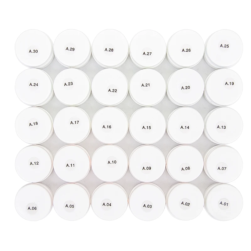 30 шт. полуперманентный УФ-набор гель-лаков для ногтей отмачиваемый светодиодный