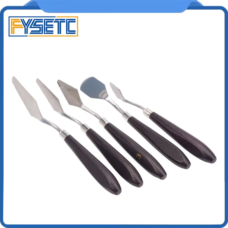 Детали для 3D-принтера набор инструментов перемещения лезвие из нержавеющей