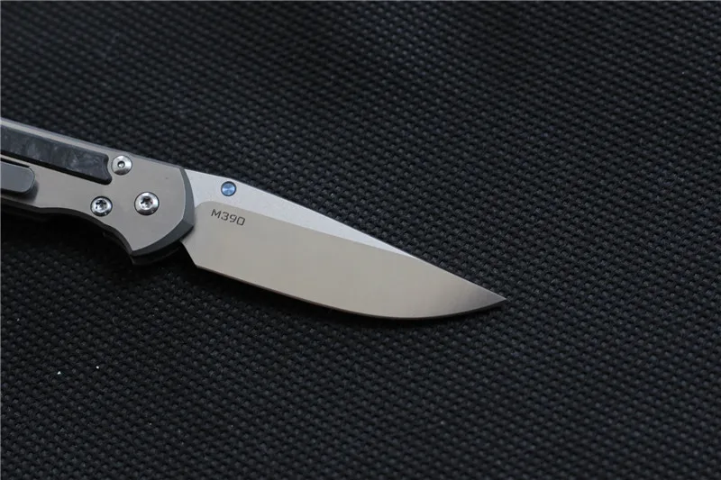 Кевин Джон мини sebenza 21 Нож С флиппером лезвие M390 TC4 титановая ручка Походный