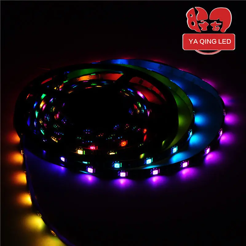 1 ~ 100 м 30 60 74 96 144 led/M WS2812B WS2812 SK6812 Светодиодная лента 5050 RGB полноцветная