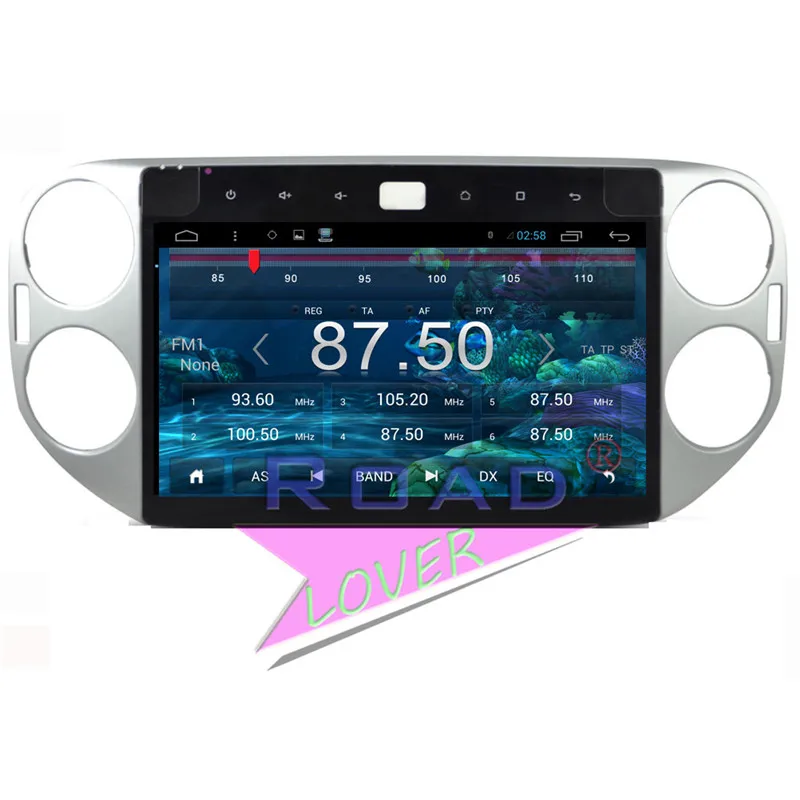 Автомобильный мультимедийный плеер Roadlover 10 2 дюйма Android 6 0 Радио для VW Tiguan 2010