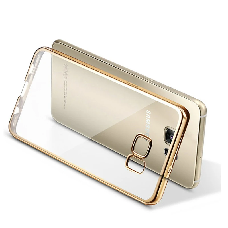 Роскошный Ультратонкий чехол из ТПУ для телефона Samsung Galaxy A3 A5 A7 J1 J3 J5 J7 2016 2017 S5 S6 S7