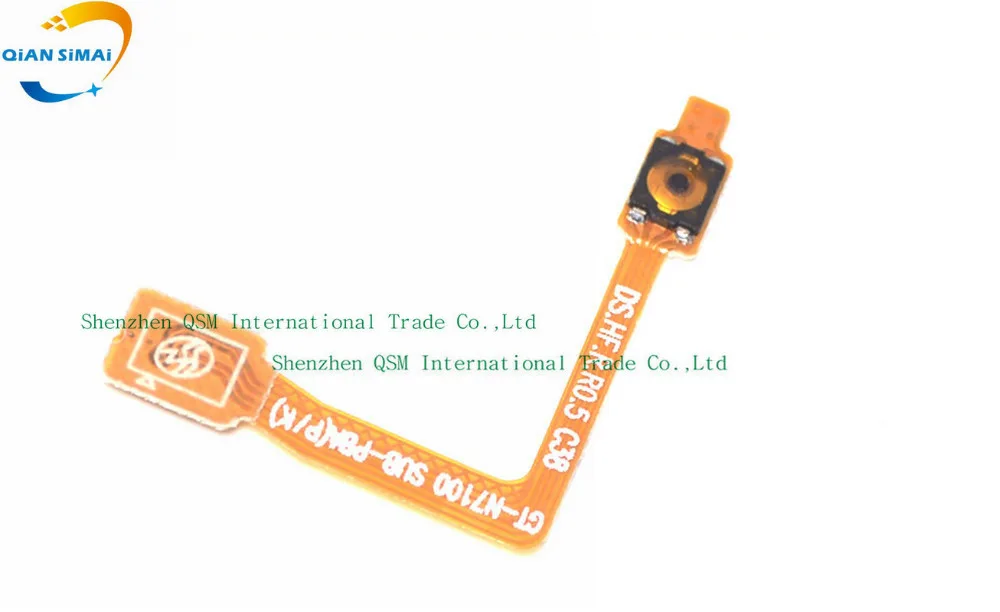 

QiAN SiMAi For Samsung Galaxy Note 2 GT-N7100 N7105 I317 T889 I605 L900 R950 E250 Power on/off Button Flex Cable