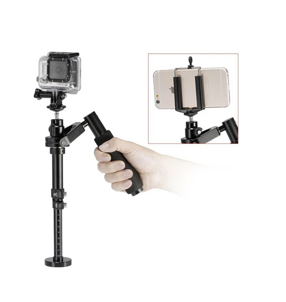 Новинка 2016 металлическая спортивная экшн-камера gopro ручной стабилизатор видео