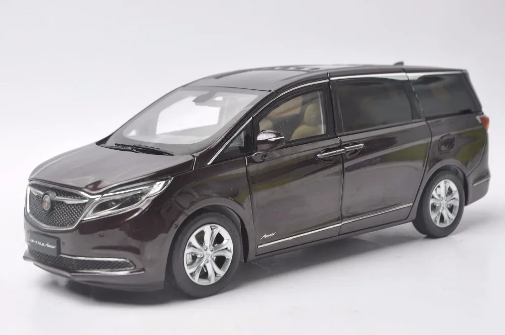 

1:18 литая модель для GM Buick GL8 будущего 2017 красный MPV сплав игрушечный автомобиль миниатюрная коллекция подарок