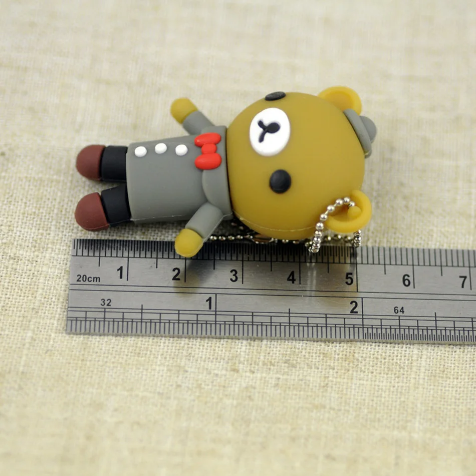 USB флеш накопитель в виде медведя флэш на 4 ГБ 8 16 32 64 Прямая поставка |USB