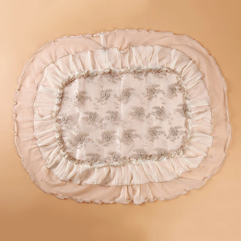 1 PC Rural Oval Rice Cooker Cloth Dust Cover Art Lace Multifunctional Electric Dustproof | Дом и сад